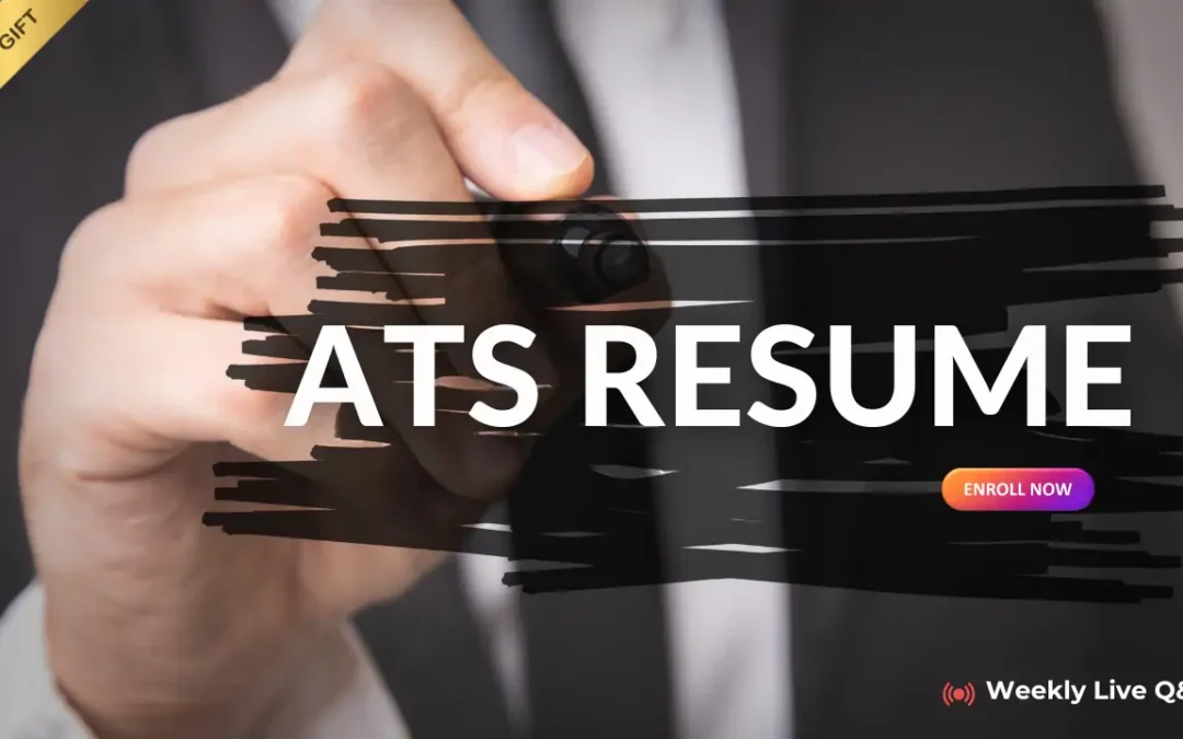 Create an ATS-Friendly Resume: Expert Tips, Live Q&A, & Resume Review Included!