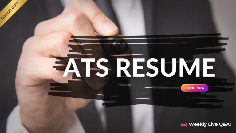 Create an ATS-Friendly Resume: Expert Tips, Live Q&A, & Resume Review Included!